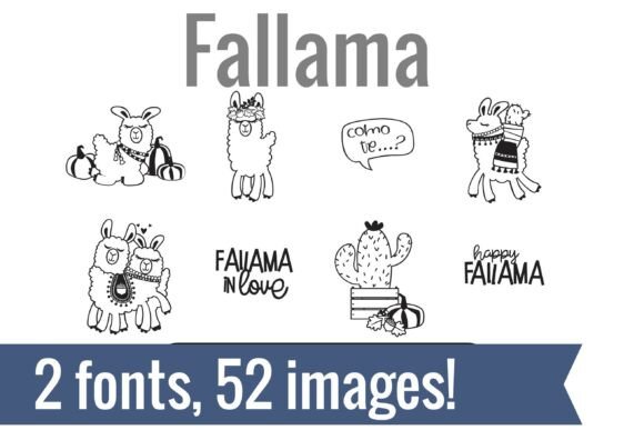 Adding Fall Flair with Fallama Dingbats