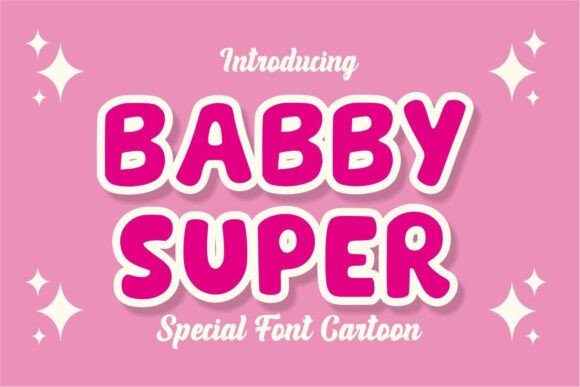 Babby Super: A Versatile Display Font for Editorial Design