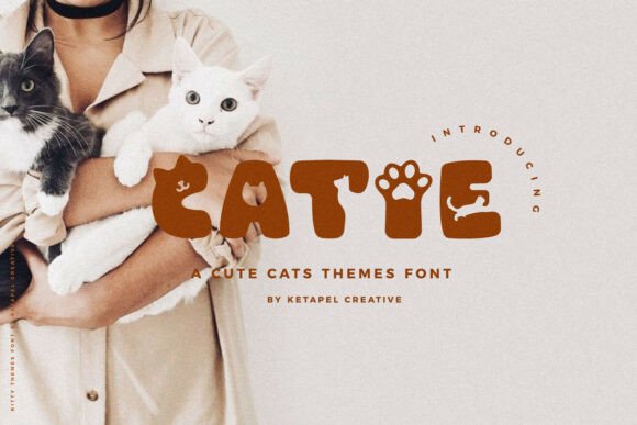 Catie: A Decorative Typeface for Web Design and Branding