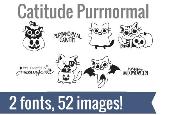 Catitude Dingbats: A Font for Editorial Charm and Visual Storytelling
