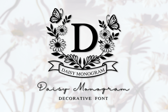 Daisy Monogram Font: A Stylish Upgrade for Branding