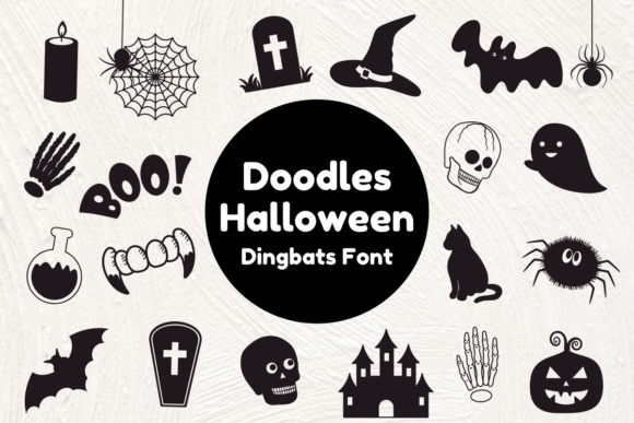Doodles Halloween: A Playful Font for Creative Branding