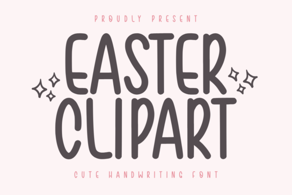 Easter Clipart: A Delightful Sans Serif Font for Creative Projects