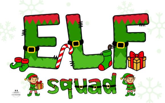Elf Squad: The Festive Font That Elevates Your Brand