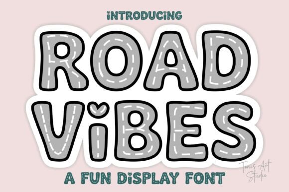 Font Choice That Stands Out: Road Vibes in Web Design