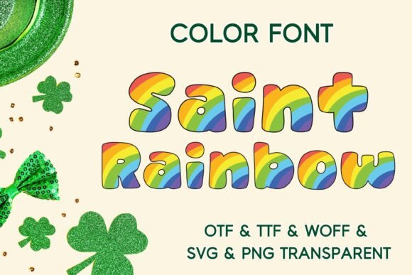 Font That Brings Magic to Your Brand: Saint Rainbow