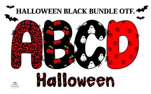 Halloweenblack Ghost: A Typeface for Eerie Elegance