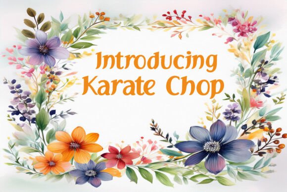 Karate Chop: A Display Font for Editorial Impact