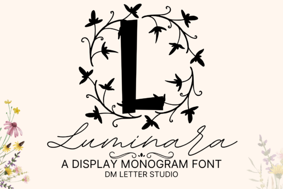 Luminara Monogram: A Serif Font for Timeless Editorial Design