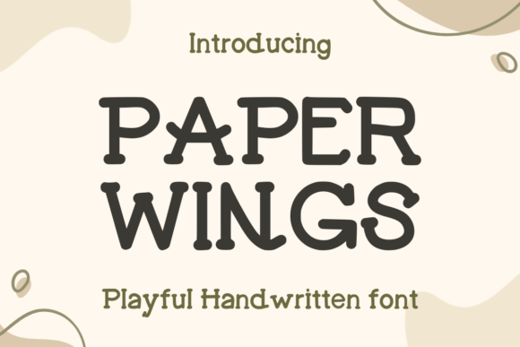 Paper Wings: A Versatile Slab Serif Font for Editorial Design