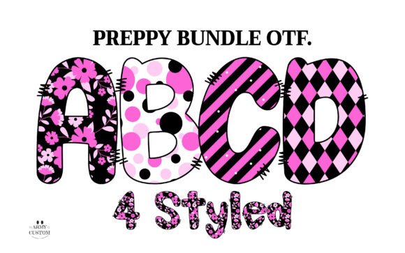 Preppy Coquette Pink in Real Design Projects
