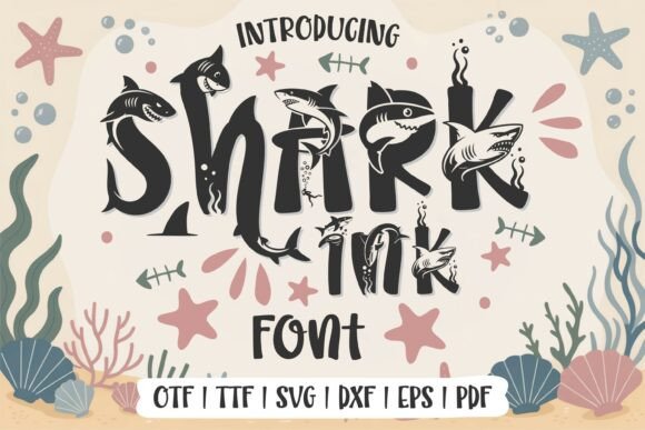 Sharkink: A Bold Font for Editorial Creativity