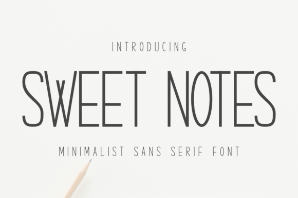 Sweetnotes Regular: A Typeface That Breathes Calm Into Branding